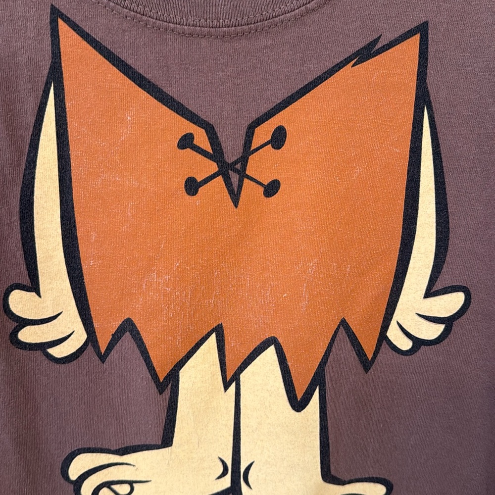 THE FLINTSTONES Rare 90’s Graphic Tshirt Shortsleeved Custer, S.D. Size XL - Picture 3 of 7